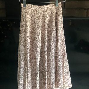 H&M hi-low asymmetrical midi skirt